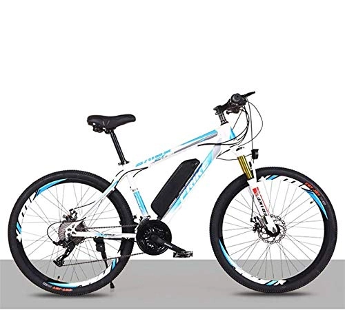 Electric Bike : NAYY Electric Bike for Adults 26" 21-Speed Gear Speed E-Bike 250W Electric Bicycle 36V Removable Lithium-Ion Battery Mountain Ebike, for Man Women Outdoor Cycling Travel Work Out And Commuting