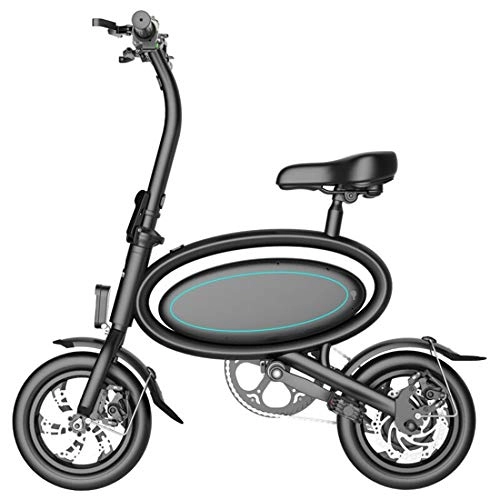 Electric Bike : NBWE Folding Electric Car Electric Bicycle Parent-Child Small Mini Battery Car Lithium Battery Adult New Bicycle 36V Suspension