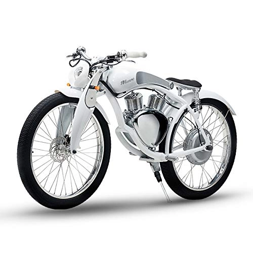 Electric Bike : NO ONE Vintage Retro 48V Cafe Racer Electric Bike Cruiser Classic Li-Lion Smart Electric Motor Bike