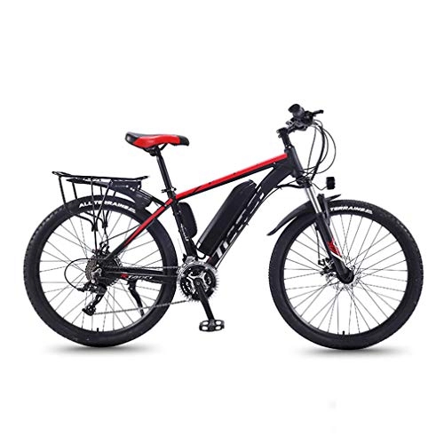 Electric Bike : NYPB Electric Bike Foldable, 350W Motor, 26'' Electric Bicycle 27 Speed Shifter 36V 8AH / 10AH / 13AH Rechargeable Lithium Battery LCD Display for Sports Outdoor Cycling, Color 1 / Wheel A, 36V13AH