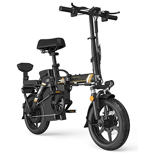 Electric Bike : Oceanindw Electric Bikes, 350W Motor 18'' Eco-Friendly Folding Electric Bicycle with 48V Removable Large Capacity Lithium-Ion Battery 3 Riding Modes Max Speed 25km / h Lightweight Bicycle