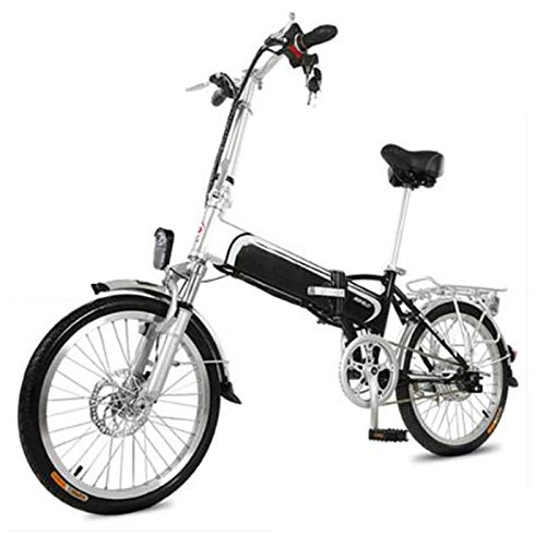 Electric Bike : Oceanindw Electric Folding Bike Bicycle, Lightweight 400W Electric Foldable Pedal Assist E-Bike 7-Speed 26" 36V 13Ah Removable Lithium-Ion Battery Electric Bikes for Adult