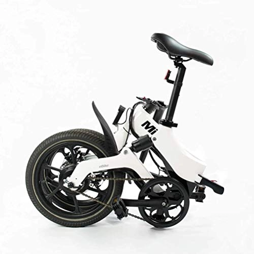 Electric Bike : One - Folding Electric Bike (2020 Edition) - Lhtweht Foldable Compact eBike For Commuting & Leisure - 16 Inch Wheels, Rear Suspension, Pedal Assist Unisex Bicycle, 250W / 36V, Size Name:Under 5ft 9 Inc