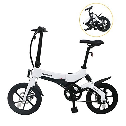 Electric Bike : ONEBOT S6 Electric Bike 250W Foldable Electric Bicycle with 36V / 6.4Ah Removable Lithium-Ion Battery