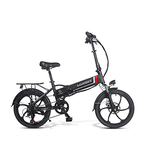 Electric Bike : Order NowSamebike 20LVXD30 Electric Bike 26"Aluminum alloy suspension mountain frame(Matte black)