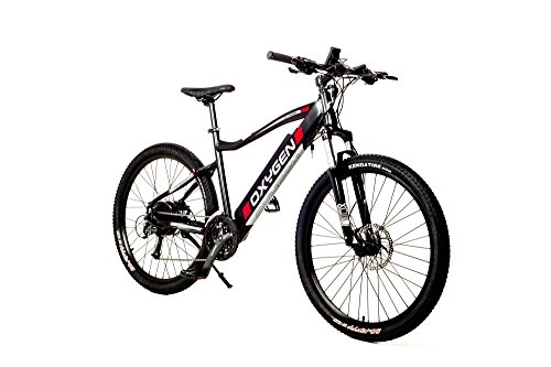 Electric Bike : Oxygen S-CROSS MTB Electric Bike 19in 10.4Ah