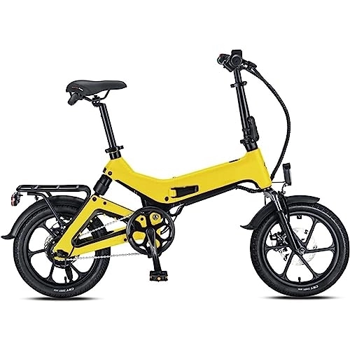 Electric Bike : Parent-Child Mobility Electric Bicycle, Built-In Lithium Battery Battery Bicycle, Foldable Electric Moped, Suitable for Commuting, Shopping, Grocery Shopping