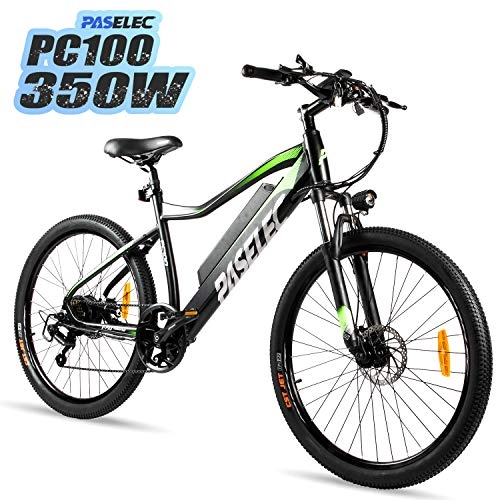 Electric Bike : Pasalec PC100, 26inch electric mountain bike. 350W motor, 11.6AH battery, E-PAS battery recharge system. Colour display. 50mile range 25MPH