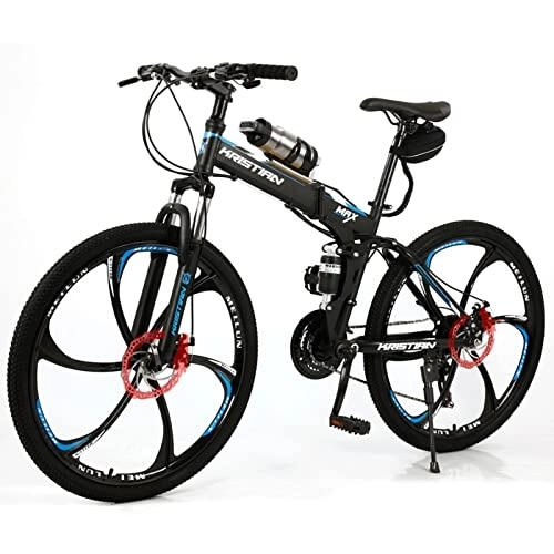Electric Bike : PrimaevalColossus E-Bike Electric Mountain Bike 350W Motor Power Assist Adult Ebike with 36V Mid Drive Motor & Removable Lithium Battery for Trail Riding / Excursion / Commute, Black Blue, 36V12AH