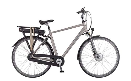 Electric Bike : Puch E-Ambient 28 Inch 55 cm Men 7SP Roller brakes Silver