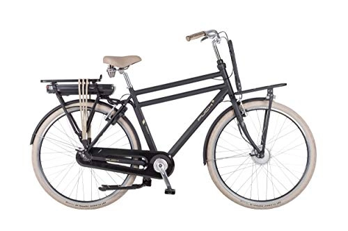 Electric Bike : Puch E-Rock 28 Inch 55 cm Men 2SP Rim Brakes Matte black