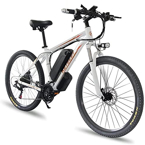 Electric Bike : QBAMTX Electric Mountain Bike Ebikes Electric Bicycle 26” All Terrain with 1000W 16AH 48V Removable Lithium-ion Battery for Adults Commuting E-Bike Beach Dirt Bike 21-speed