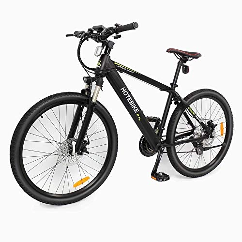Electric Bike : QLHQWE 26 inch electric mountain bike with removable hidden battery for United States