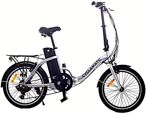 Electric Bike : QLHQWE CX2 Bicycle Electric Foldaway Bike with Lithium-Ion Battery