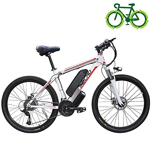 Electric Bike : QYL 26'' Electric Mountain Bike Lightweight Large Capacity Lithium-Ion Battery Bicycles Three Working Modes, 350W, 10AH, 36V