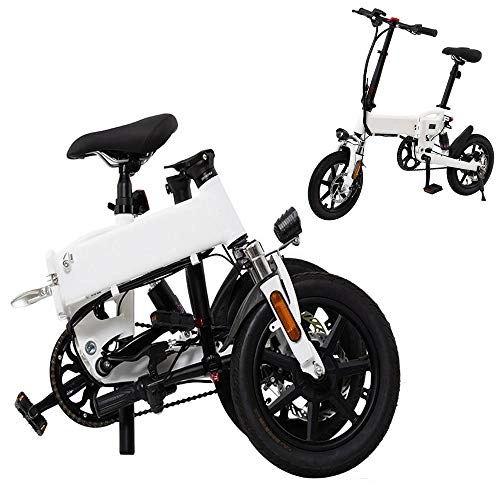 Electric Bike : QYL Electric Bike, with 48V 10.4Ah Lithium Battery Disc Brake Folding Bicycle, Max Speed 25 Km / H, for Adults Teenagers Commuters Compete