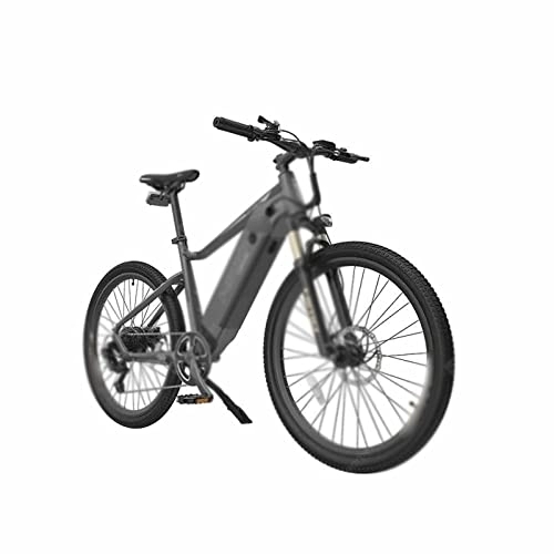 Electric Bike : QYTECddzxc Adult Electric Bicycles C26 Electric Bicycle 250W 48V 10Ah Classical Electric Bike City Road Mountain Ebike Aluminum Alloy E-Bike (Color : Gray)