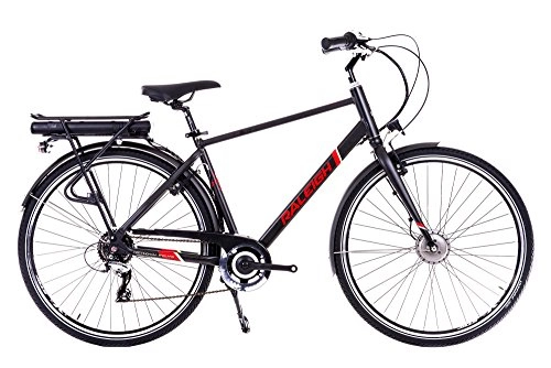 Electric Bike : Raleigh Electric Bike - Array Cross Bar Black 19 inch Black