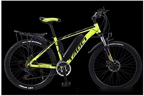 Electric Bike : RDJM Ebikes, Electric Bicycle Lithium Battery Assisted Cross-Country Mountain Bike Adult Aluminum Alloy Variable Speed Bicycle (Color : 3, Size : 36V10AH)