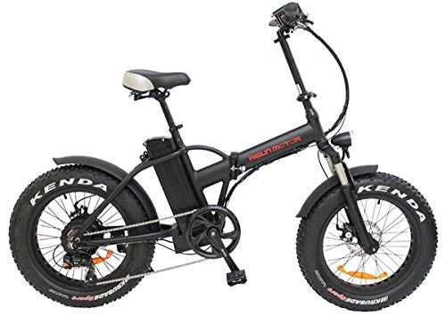 Electric Bike : RSTJ-Sjap 48V750W Double Drive Folding Electric Snow Bike 22.5AH Lithium Battery 20 Inch G060 Motor