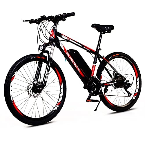 Electric Bike : S HOME Fashion 26 Inch Electric Mountain Bike - 250W High Brush Motor, With Removable 36V 8Ah Lithium Ion Battery, 21 Gears, 3 Riding Modes