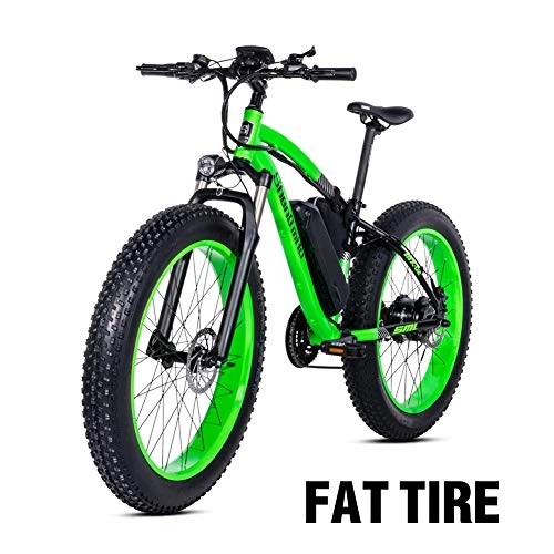 Electric Bike : Shengmilo-MX02 Electric Bike 48V1000w Electric Mountain Bike Fat Bike 26 * 4.0 Tire