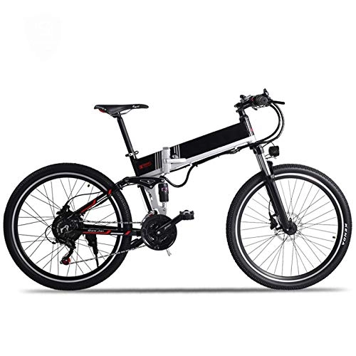 Electric Bike : SHIJING New electric bicycle 48V500W assisted mountain bicycle lithium electric bicycle Moped electric bike ebike electric bicycle elec, 1