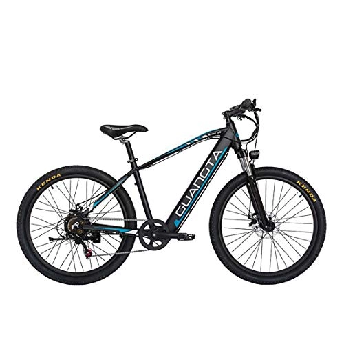 Electric Bike : SHJR Adult Electric Mountain Bike, All-Terrain Offroad Aluminum Alloy Electric Bicycle, With LCD Display 48V Lithium Battery E-Bikes, B, 15AH