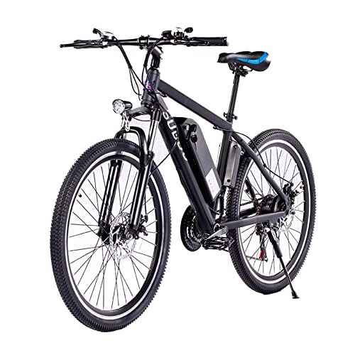 Electric Bike : SUDOO Electric Bike For Adults 26'' City Commute E-Bike 250W Motor 48V 10AH Removable Lithium Battery Electric Bicycle 1.95 Tire Shimano 21-Speed