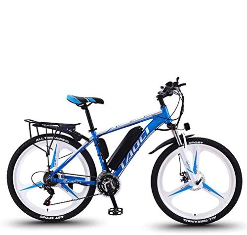 Electric Bike : SUSU Electric Bikes For Adult For Outdoor Cycling Magnesium Alloy bikes Bicycles All Terrain Mens Mountain Bike 26" 36V 350W Removable Lithium-Ion Battery Bicycle bike B-13Ah 90KM