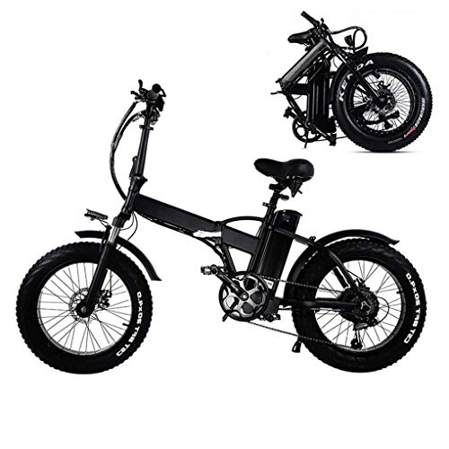 Electric Bike : SXZZ Electric Bicycle, 20 Inch Foldable Bikes, with LCD Display And Dual Disc Brake, Lightweight And Durable for Men Women Bike