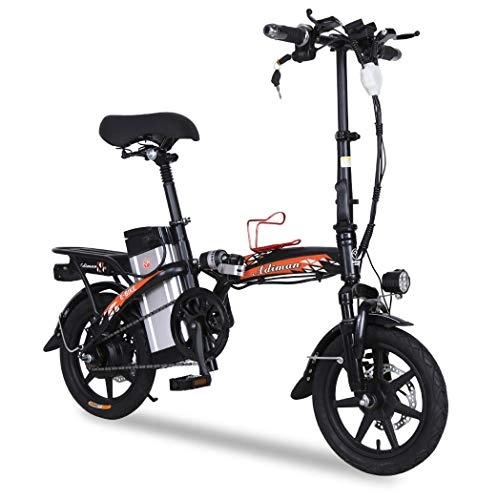 Electric Bike : T.Y Electric Bike lithium car driving small skateboard bicycle mini generation driving treasure folding electric bicycle