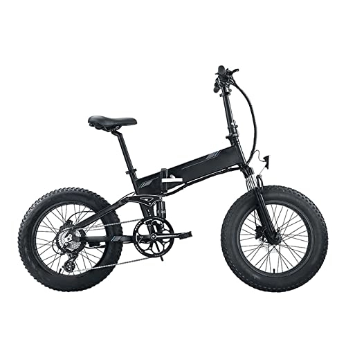 Electric Bike : TABKER Bike Mountain Electric Bicycle Motor Real Lithium Battery Folding Electric Bike Disc Brake Bike Adult