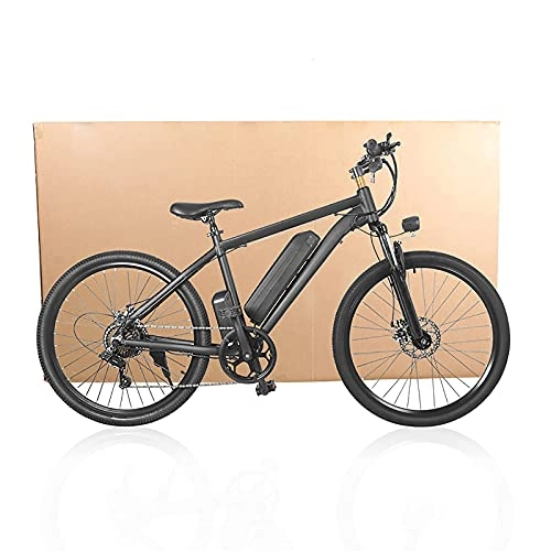 Electric Bike : Table one Electric Bike, 36V / 10Ah Removable Lithium-Ion Battery, 350W Electric Commuter Bicycle, Shimano 7-Speed, City Electric Bike For Adults(Size:178 * 53 * 103CM)
