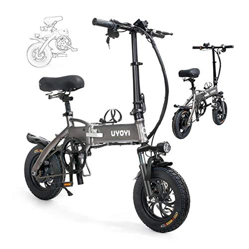 Electric Bike : TANCEQI Folding E-Bike Electric Bike 250W Aluminum Electric Bicycle, Adjustable Lightweight Magnesium Alloy Frame Foldable Variable Speed E-Bike with LCD Screen, for Adults And Teens