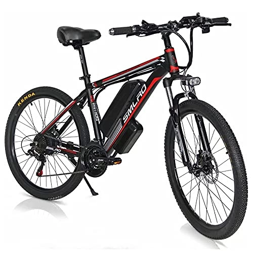 Electric Bike : TAOCI 26 Inch City E-Bike, Pedelec E-Bikes With Shimano 21-speed Removable 48V 10AH Lithium Battery, Mountain Ebike for Commuter Travel