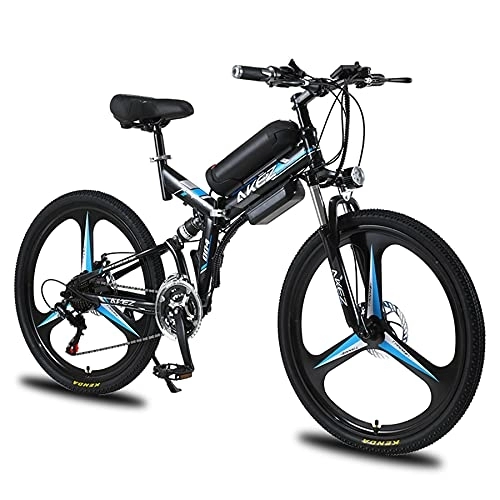 Electric Bike : TAOCI Electric Bike 36V Adult Folding Electric Mountain Bike 26 Inch Commuter Electric Bike (black)