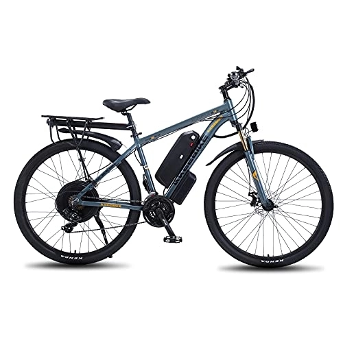Electric Bike : TAOCI Electric Bikes for Adult, Mountain Bike, Aluminum Alloy Ebikes Bicycles All Terrain, 29" 48V 13AH Removable Lithium-Ion Battery Bicycle Ebike for Outdoor Cycling Travel Work Out