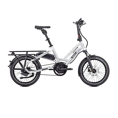 Electric Bike : Tern HSD S+ Performance Cargo E-Bike, Silver, One Size