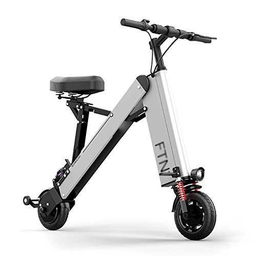 Electric Bike : TOPYL Mini Folding Lightweight Portable Ebike, Electric Bike For Adult City Commuting, ENDURANCE 35-40km Per Charge