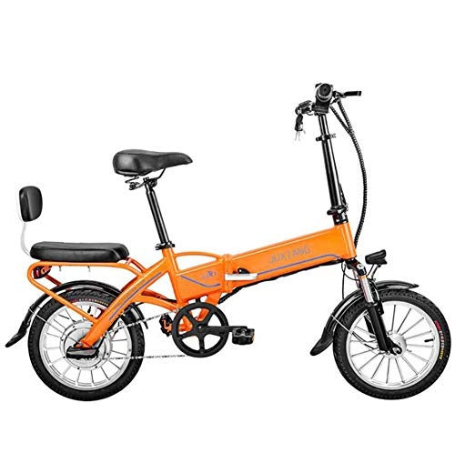 Electric Bike : TX Electric Bike Aluminum Folding Powerful Electric Bicycle Mountain / Snow / Beach One Wheel, 2 Seats Carrable