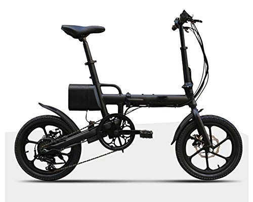 Electric Bike : TX Folding electric bicycle variable speed lithium battery 16 inch 40-60KM 19.5 KG, 3 models change LCD power speed display