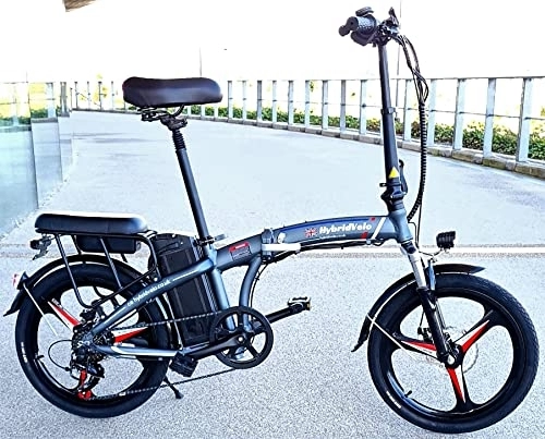 Electric Bike : UK TRADEMARK Electric Folding E Bicycle - RARE & UNIQUE DESIGN. MUST SEE