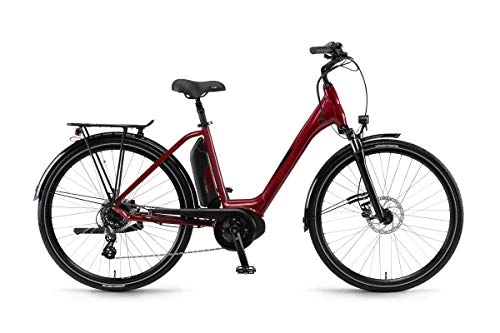 Electric Bike : Unknown Winora Sima 7 300 Pedelec E-Bike Trekking Bike Red 2019, 46 cm
