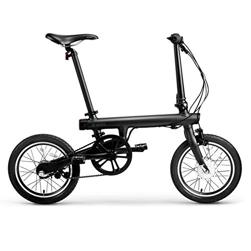 Electric Bike : Urcar Electric Bicycle 250W Motor 36V / 6AH Battery Lithium Battery Smart Folding Lightweight and Aluminum Folding Bike with Pedals for Teen and Adult