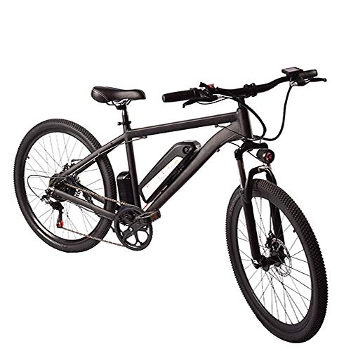 Electric Bike : VBARV 3.0 Carbon Electric Mountain Bike, Carbon Fiber Electric Bicycle Pedal Assist E-bike with Shimano 27 Speed Transmission System and Removable 36V
