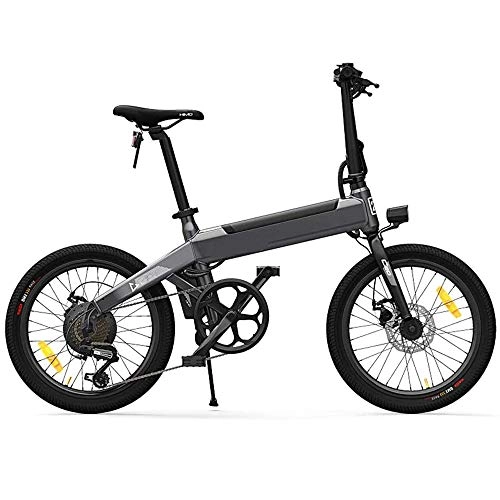 Electric Bike : VBARV Folding electric bicycles, 25 km / h Bicycle 250 W Brushless Motor Guide, Load capacity100 kg, 80 kilometers continuous, Suitable for outdoor road riding