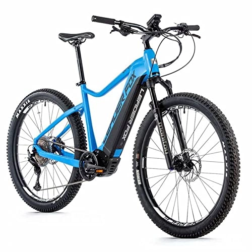 Electric Bike : Velo electrique-vae vtt leader fox 29'' orton 2022 homme bleu mat 11v moteur central panasonic gx ultimate 36v 90nm batterie 20ah (cadre 21, 5" - 55cm - xl - adulte de 185cm à plus)