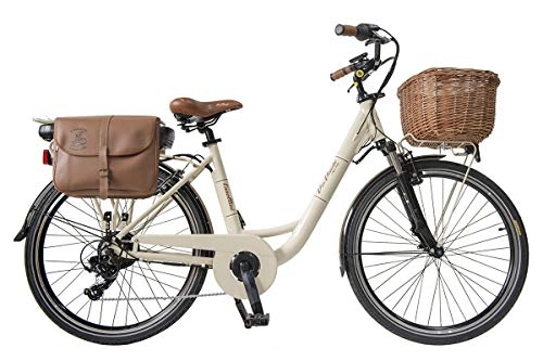 Electric Bike : Venere Elettrica Alluminio Donna Panna