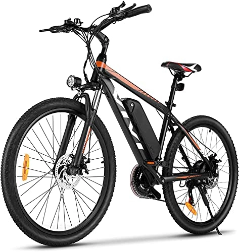 Electric Bike : VIVI Electric Bikes for Adults, 26" Electric Bicycle, 350W E-Bike, Electric Mountain Bike with Removable 10.4Ah Lithium-ion Battery, Professional 21 Speed Gears